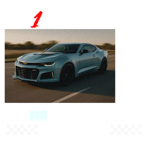 Chevy Camaro ZL1 Floor Mat, Driver Side Only
